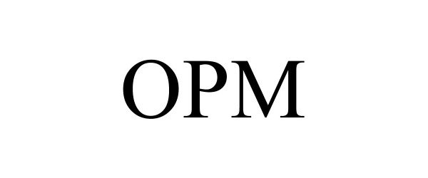 Trademark Logo OPM