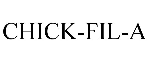 Trademark Logo CHICK-FIL-A