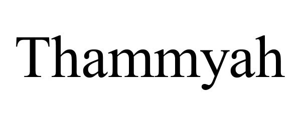 Trademark Logo THAMMYAH