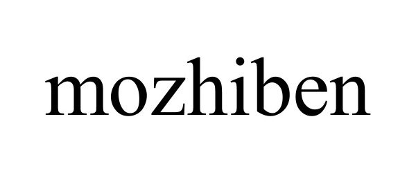 Trademark Logo MOZHIBEN