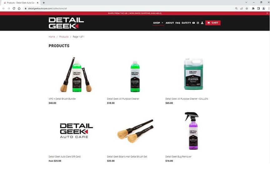 Detail Geek - Detail Brush Bundle - Detail Geek Auto Care Inc.