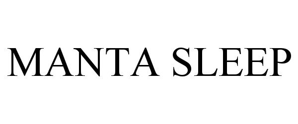  MANTA SLEEP