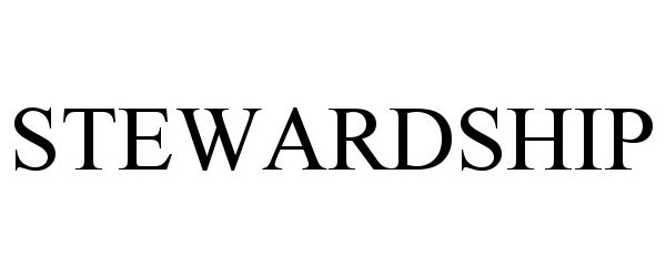 Trademark Logo STEWARDSHIP