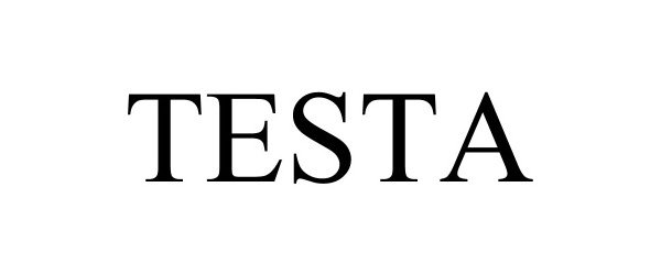 Trademark Logo TESTA