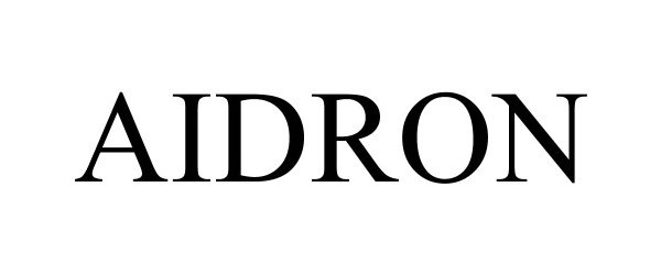 Trademark Logo AIDRON