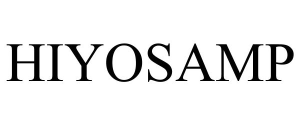 Trademark Logo HIYOSAMP
