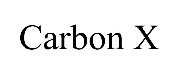 Trademark Logo CARBON X