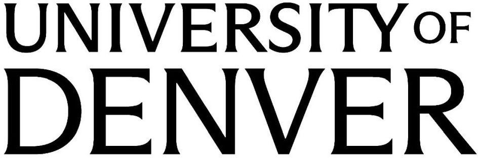 Trademark Logo UNIVERSITY OF DENVER