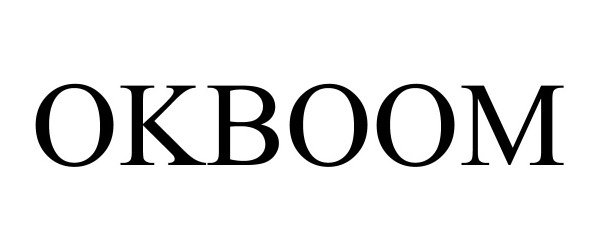 Trademark Logo OKBOOM