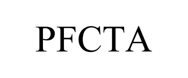 Trademark Logo PFCTA
