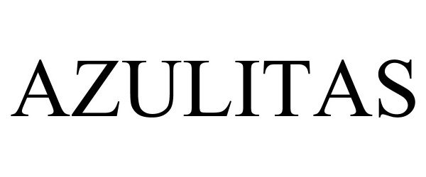 Trademark Logo AZULITAS