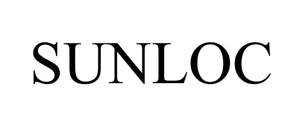 Trademark Logo SUNLOC