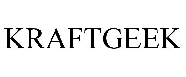 Trademark Logo KRAFTGEEK