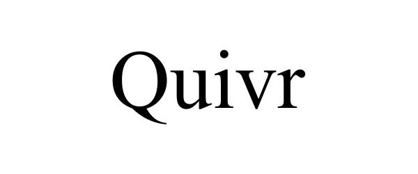 Trademark Logo QUIVR
