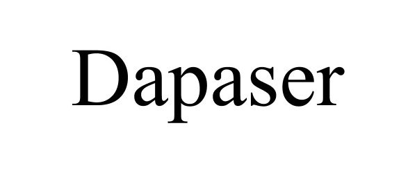 Trademark Logo DAPASER