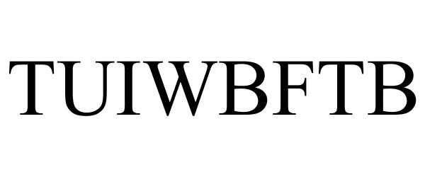 Trademark Logo TUIWBFTB