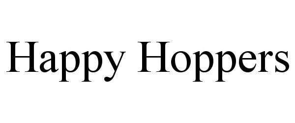  HAPPY HOPPERS