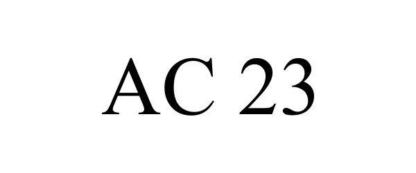 Trademark Logo AC 23