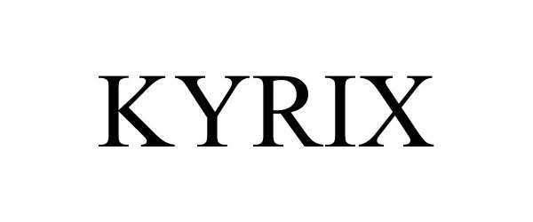 Trademark Logo KYRIX