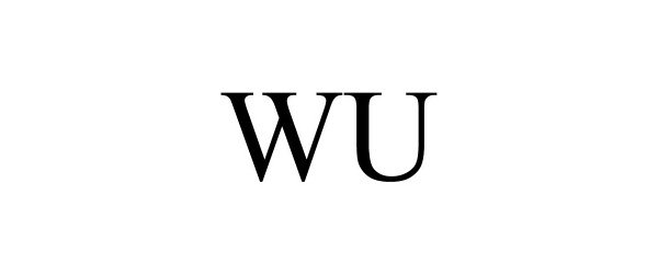 Trademark Logo WU