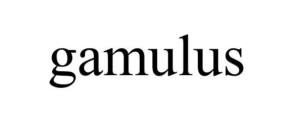 Trademark Logo GAMULUS