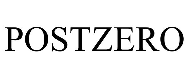 Trademark Logo POSTZERO