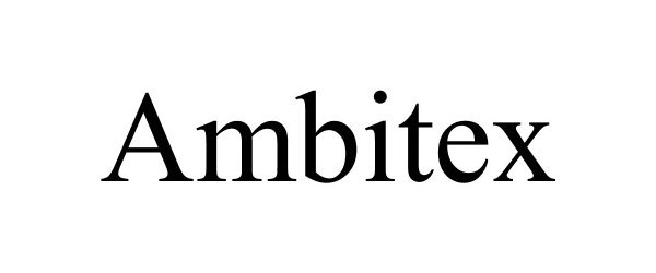 Trademark Logo AMBITEX