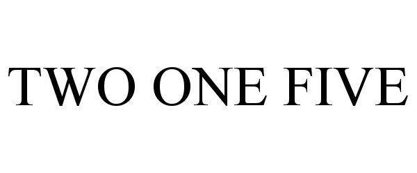 TWO ONE FIVE - NP IP Holdings LLC Trademark Registration