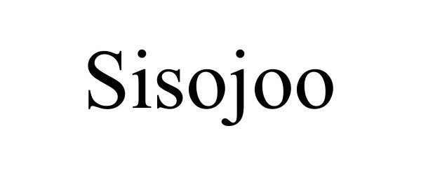 Trademark Logo SISOJOO