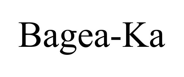  BAGEA-KA