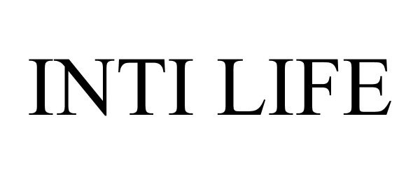 Trademark Logo INTI LIFE