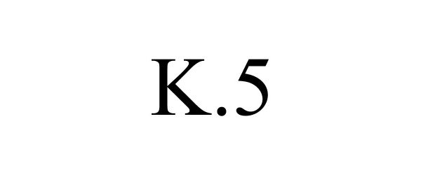 Trademark Logo K.5
