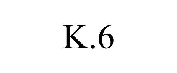Trademark Logo K.6