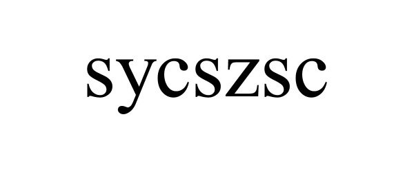 Trademark Logo SYCSZSC