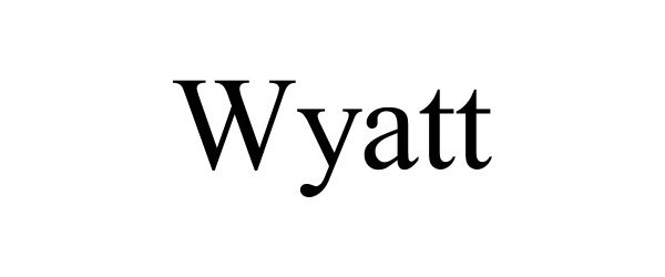 Trademark Logo WYATT