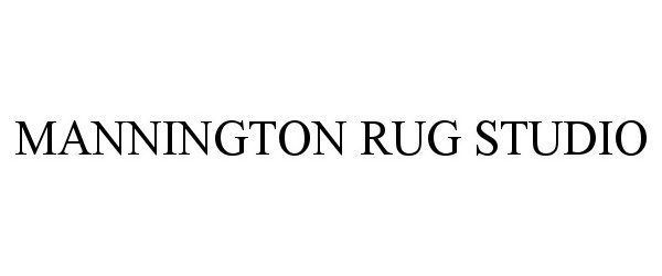 Trademark Logo MANNINGTON RUG STUDIO