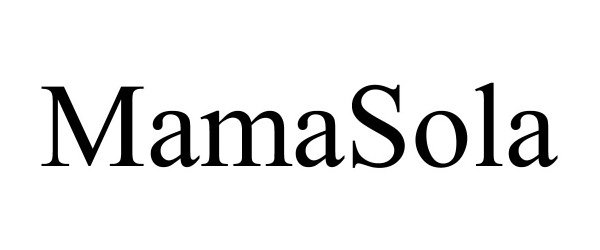 Trademark Logo MAMASOLA