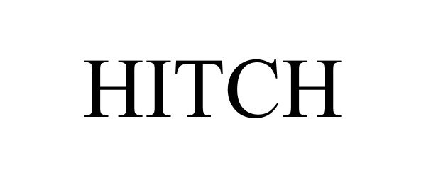 Trademark Logo HITCH