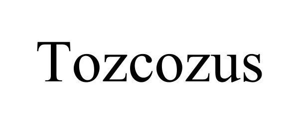 Trademark Logo TOZCOZUS
