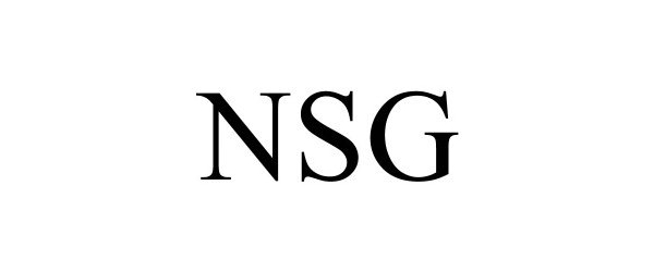 Trademark Logo NSG