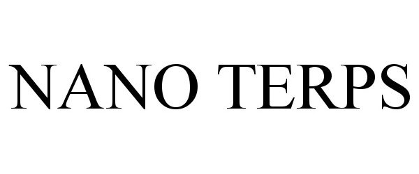 Trademark Logo NANO TERPS