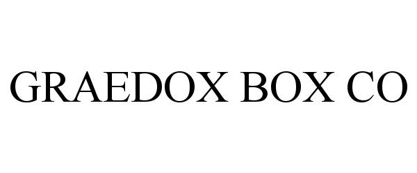  GRAEDOX BOX CO
