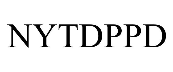 Trademark Logo NYTDPPD