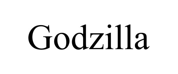 Trademark Logo GODZILLA