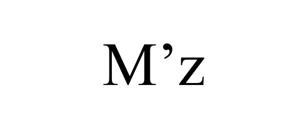 Trademark Logo M'Z