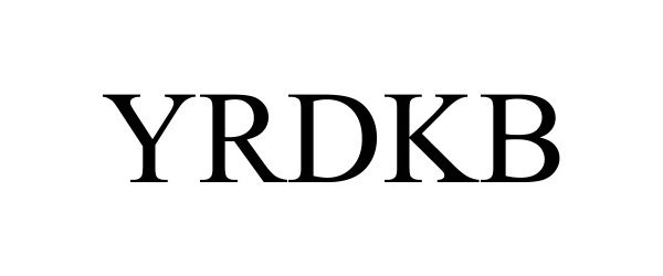 Trademark Logo YRDKB