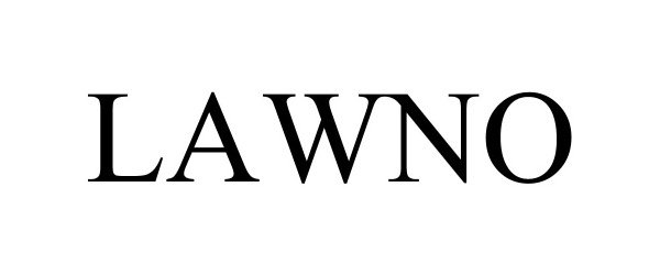 Trademark Logo LAWNO