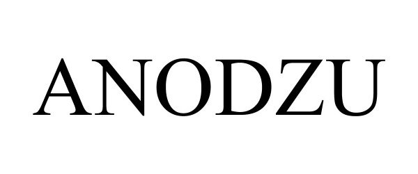 Trademark Logo ANODZU