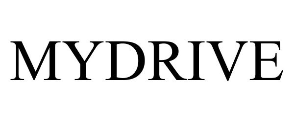 Trademark Logo MYDRIVE