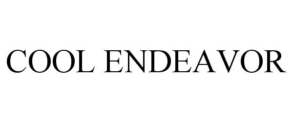 Trademark Logo COOL ENDEAVOR